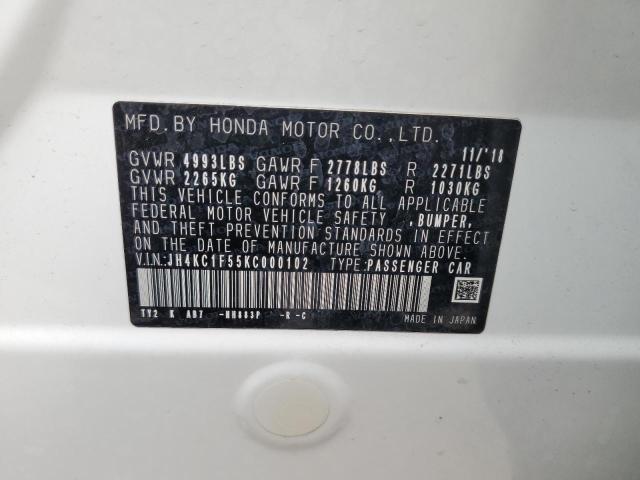 JH4KC1F55KC000102 - 2019 ACURA RLX TECHNOLOGY Ağ foto 13