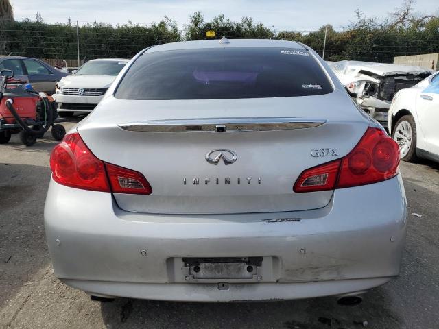 JN1CV6AR8CM971536 - 2012 INFINITI G37 SILVER photo 6