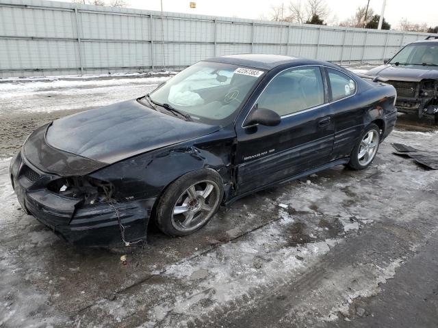 1G2NF12E32C186691 - 2002 PONTIAC GRAND AM SE1 BLACK photo 1