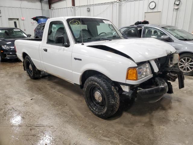 1FTYR10D83PB69597 - 2003 FORD RANGER WHITE photo 4