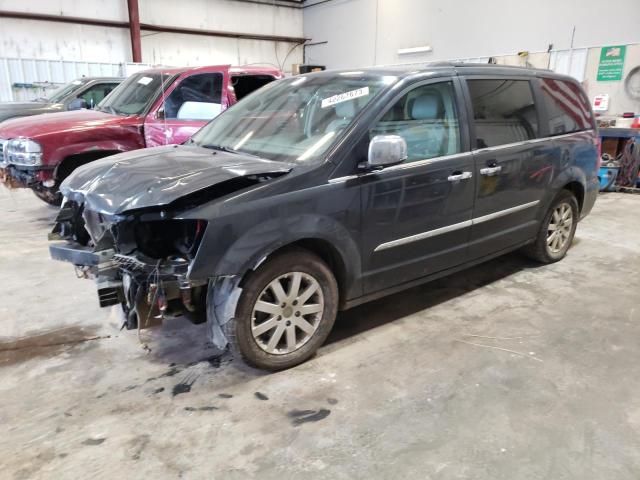 2C4RC1CG3CR133746 - 2012 CHRYSLER TOWN & COU TOURING L GRAY photo 1