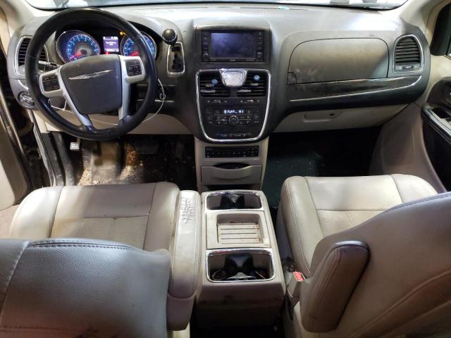 2C4RC1CG3CR133746 - 2012 CHRYSLER TOWN & COU TOURING L GRAY photo 8