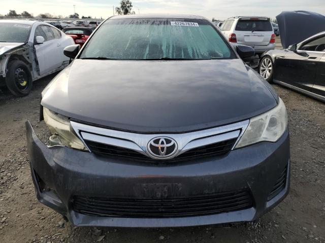 4T1BF1FK6DU244185 - 2013 TOYOTA CAMRY L GRAY photo 5