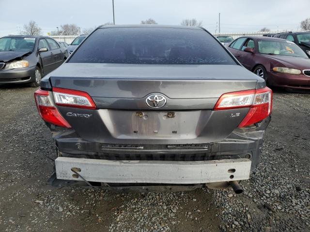 4T1BF1FK6DU244185 - 2013 TOYOTA CAMRY L GRAY photo 6