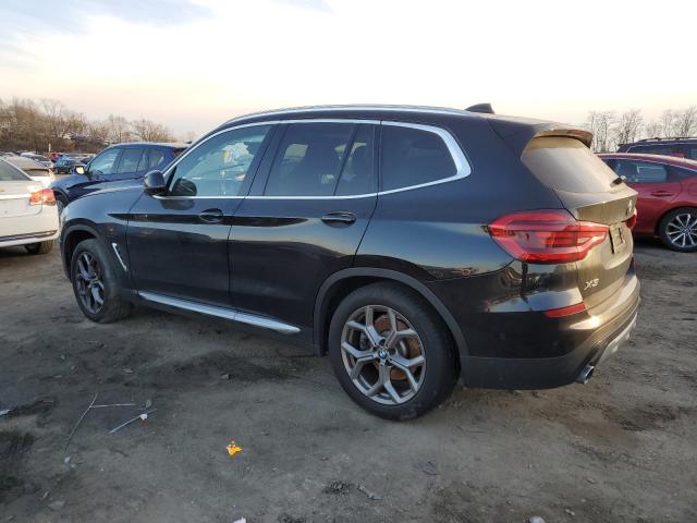 5UXTY5C06M9F10984 - 2021 BMW X3 XDRIVE30I BLACK photo 2