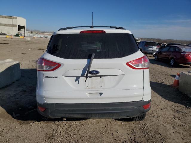 1FMCU0F70EUC02497 - 2014 FORD ESCAPE S WHITE photo 6