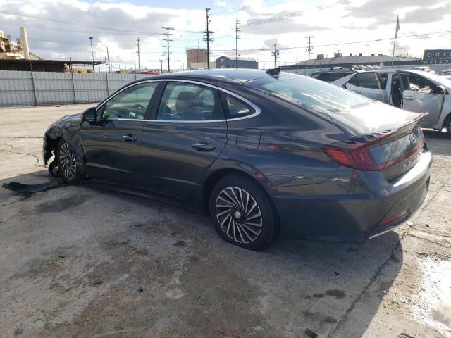 KMHL54JJ5NA038236 - 2022 HYUNDAI SONATA HYBRID GRAY photo 2