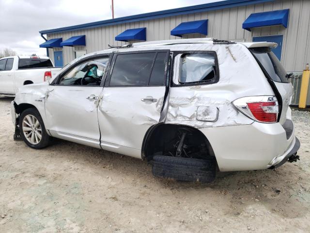 JTEEW44A582010548 - 2008 TOYOTA HIGHLANDER HYBRID LIMITED SILVER photo 2