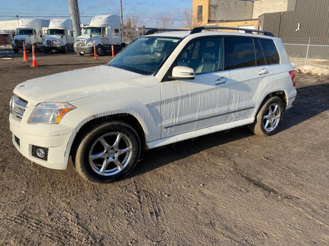 WDCGG8HB6AF331107 - 2010 MERCEDES-BENZ GLK 350 4MATIC WHITE photo 2