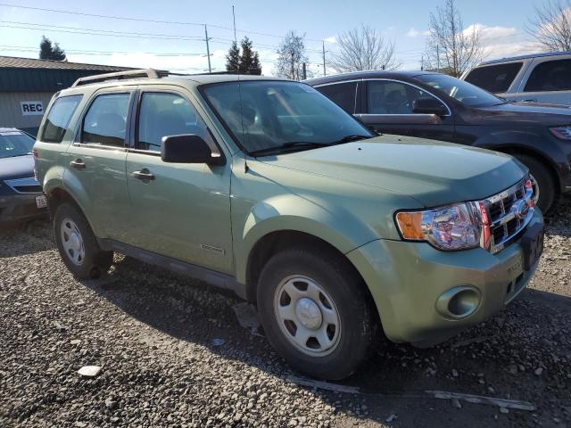 1FMCU02Z88KC15795 - 2008 FORD ESCAPE XLS GREEN photo 4