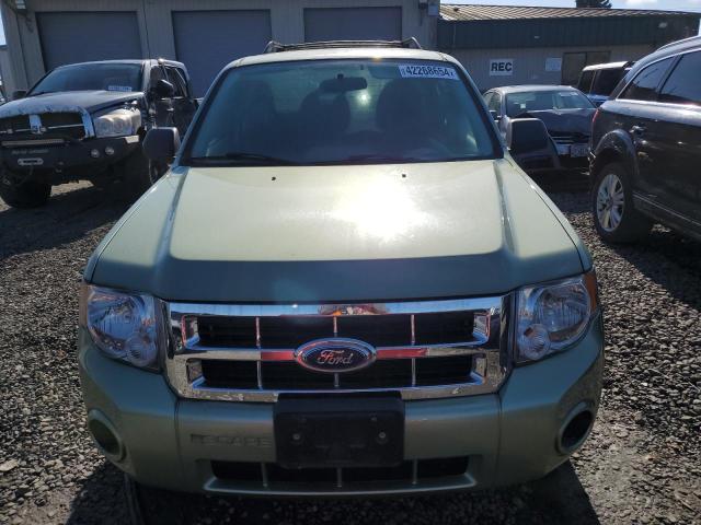 1FMCU02Z88KC15795 - 2008 FORD ESCAPE XLS GREEN photo 5