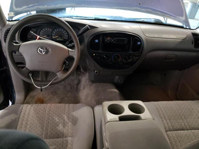5TBRT34104S443232 - 2004 TOYOTA TUNDRA ACCESS CAB SR5 BLUE photo 8