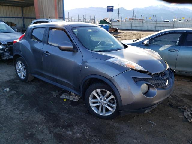 JN8AF5MR0DT224130 - 2013 NISSAN JUKE S GRAY photo 4