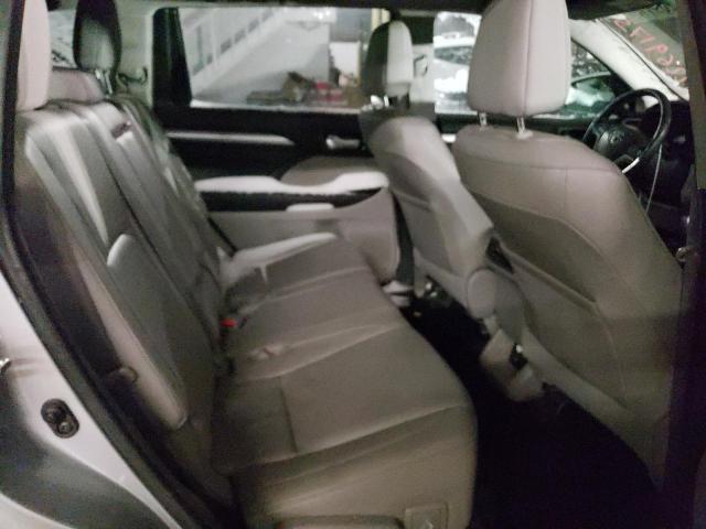 5TDJKRFH7ES023909 - 2014 TOYOTA HIGHLANDER XLE SILVER photo 11