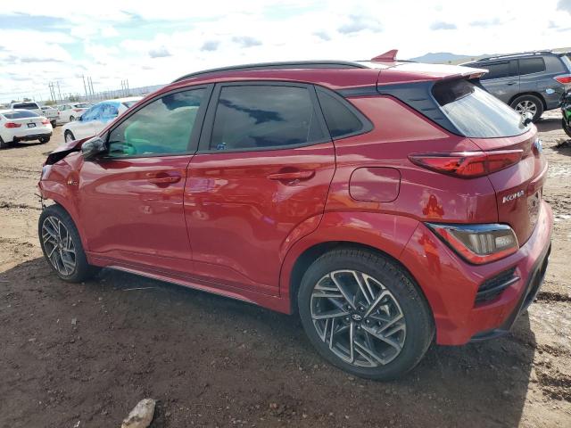 KM8K3CA32NU894900 - 2022 HYUNDAI KONA N LINE RED photo 2