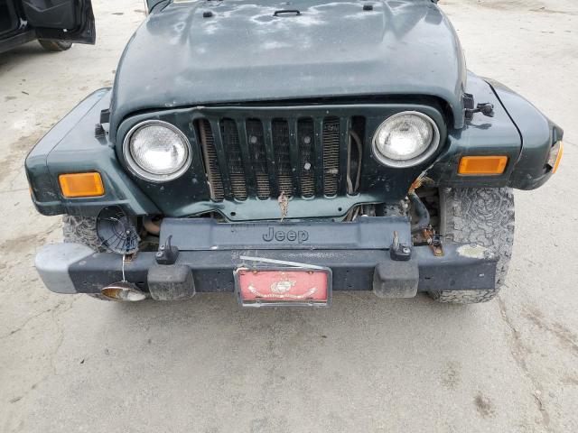 1J4FA59S73P335819 - 2003 JEEP WRANGLER / SAHARA GREEN photo 11