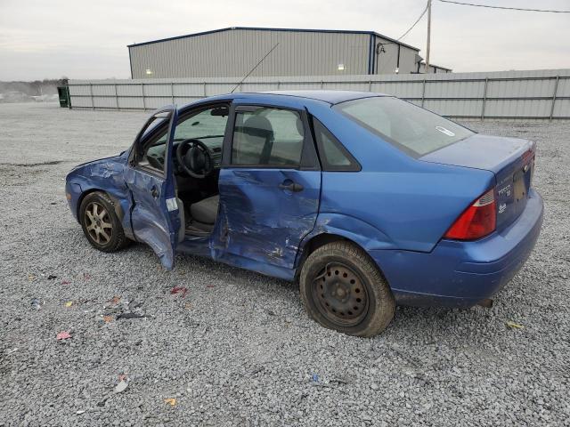 1FAFP34NX5W166243 - 2005 FORD FOCUS ZX4 BLUE photo 2