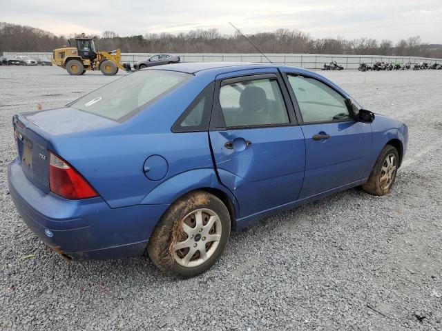 1FAFP34NX5W166243 - 2005 FORD FOCUS ZX4 BLUE photo 3