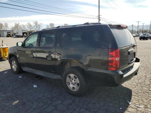 1GNSKJE73DR131317 - 2013 CHEVROLET SUBURBAN K1500 LT BLACK photo 2