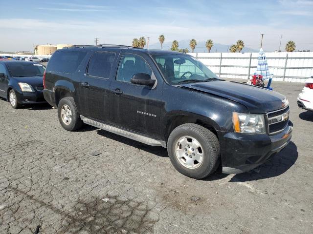 1GNSKJE73DR131317 - 2013 CHEVROLET SUBURBAN K1500 LT BLACK photo 4