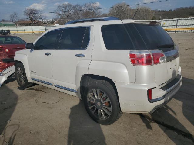 2GKFLVE32G6239119 - 2016 GMC TERRAIN DENALI WHITE photo 2