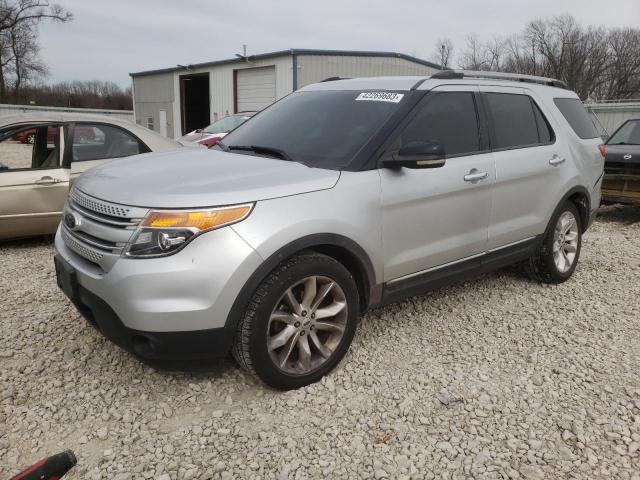 1FMHK8D82CGA83093 - 2012 FORD EXPLORER XLT SILVER photo 1