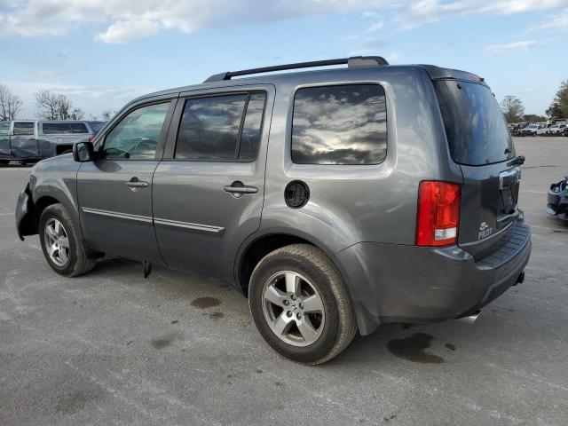 5FNYF4H52AB041032 - 2010 HONDA PILOT EXL GRAY photo 2