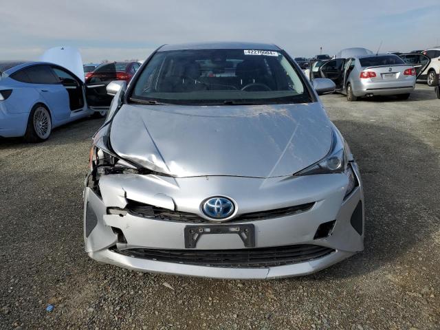 JTDKBRFU3H3579769 - 2017 TOYOTA PRIUS SILVER photo 5