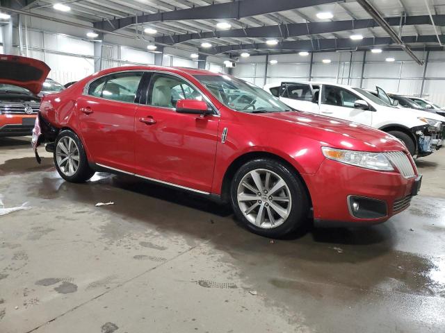 1LNHL9DR8CG802889 - 2012 LINCOLN MKS RED photo 4