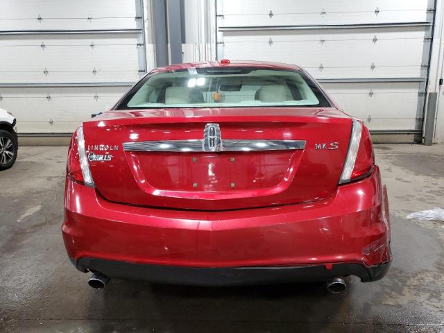 1LNHL9DR8CG802889 - 2012 LINCOLN MKS RED photo 6