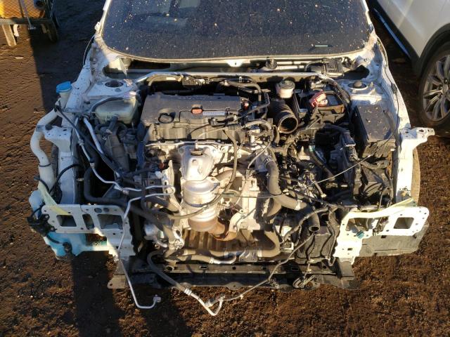 19XFC2F62KE020849 - 2019 HONDA CIVIC LX WHITE photo 11