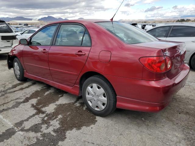 1NXBR32E37Z840393 - 2007 TOYOTA COROLLA CE RED photo 2