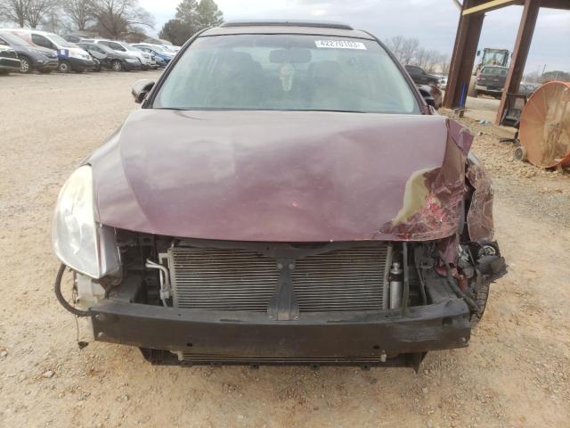 1N4AL2AP6CN497281 - 2012 NISSAN ALTIMA 2.5 BASE BURGUNDY photo 5