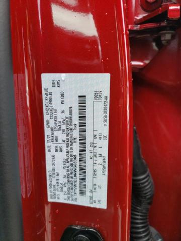 1FTVW1EL8NWG08365 - 2022 FORD F150 LIGHTNING PRO RED photo 12