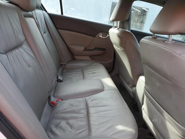 2HGFB2F93CH037129 - 2012 HONDA CIVIC EXL თეთრი ფოტო 10