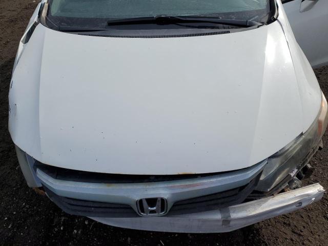 2HGFB2F93CH037129 - 2012 HONDA CIVIC EXL თეთრი ფოტო 11