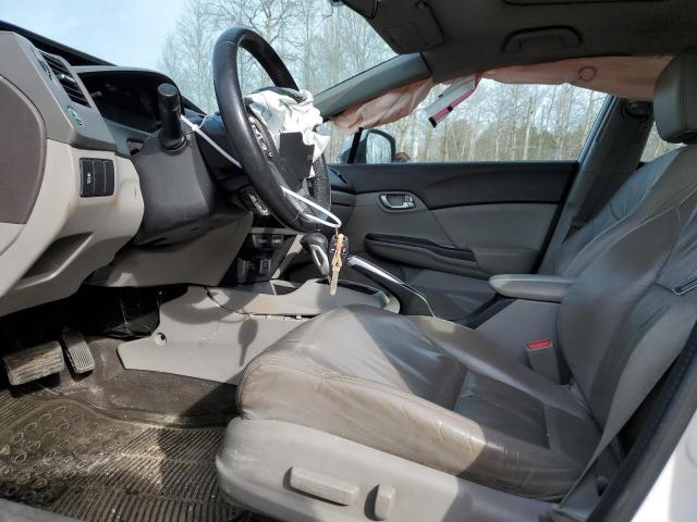 2HGFB2F93CH037129 - 2012 HONDA CIVIC EXL თეთრი ფოტო 7