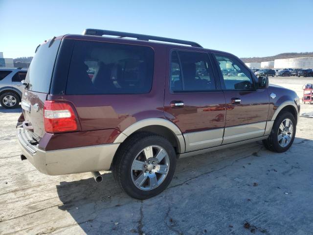 1FMJU1J52AEA43571 - 2010 FORD EXPEDITION EDDIE BAUER MAROON photo 3