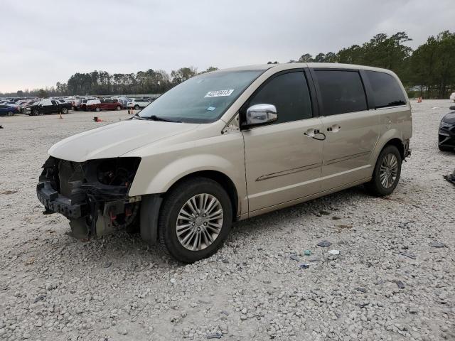 2C4RC1CG4DR661281 - 2013 CHRYSLER TOWN & COU TOURING L TAN photo 1