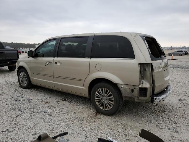 2C4RC1CG4DR661281 - 2013 CHRYSLER TOWN & COU TOURING L TAN photo 2