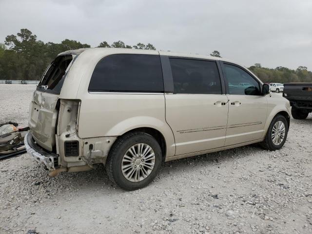 2C4RC1CG4DR661281 - 2013 CHRYSLER TOWN & COU TOURING L TAN photo 3