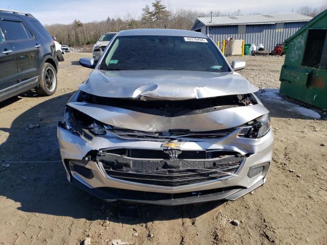 1G1ZE5ST6HF154601 - 2017 CHEVROLET MALIBU LT SILVER photo 5