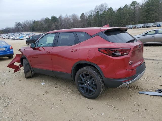 3GNKBCR42PS174009 - 2023 CHEVROLET BLAZER 2LT RED photo 2