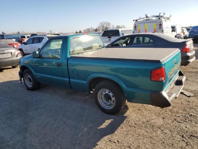 1GCCS144XSK112869 - 1995 CHEVROLET S TRUCK S10 GREEN photo 2