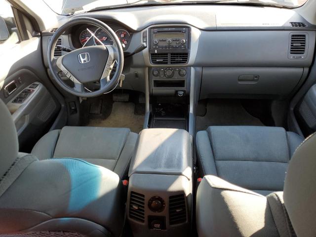 5FNYF18228B009034 - 2008 HONDA PILOT VP GRAY photo 8