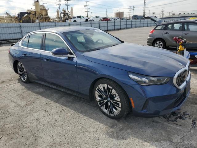 WBA53FJ00RCP08529 - 2024 BMW 530 XI BLUE photo 4