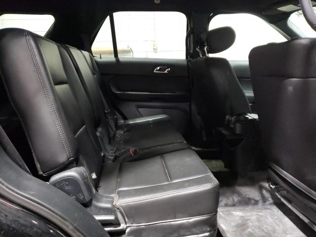 1FM5K8AR0JGC43002 - 2018 FORD EXPLORER POLICE INTERCEPTOR Սև լուսանկար 10