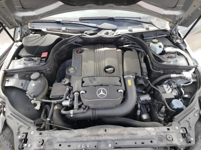 WDDGF4HB2EA960731 - 2014 MERCEDES-BENZ C 250 GRAY photo 11