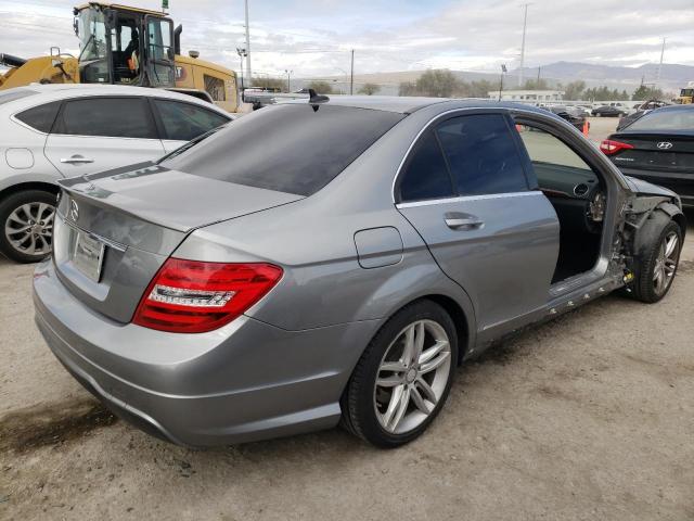 WDDGF4HB2EA960731 - 2014 MERCEDES-BENZ C 250 GRAY photo 3