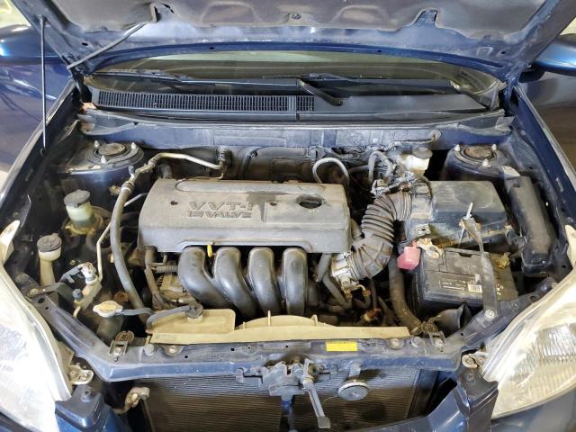 2T1KR32E67C669494 - 2007 TOYOTA COROLLA MA XR BLUE photo 11